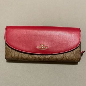 Coach long wallet